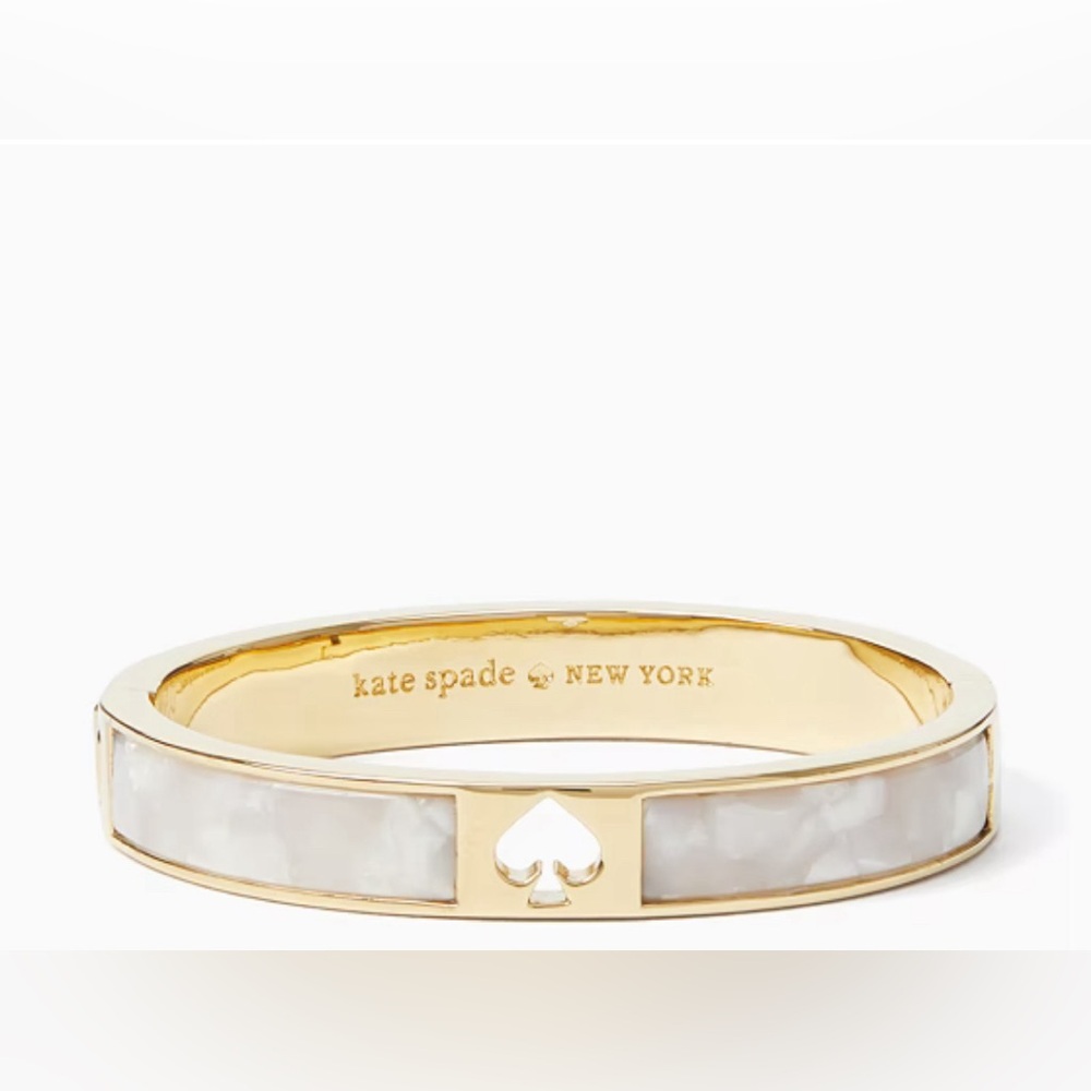 Kate Spade Hole Punch Spade Bracelet